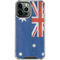 Australia Flag Distressed iPhone 15 Pro Max Clear Case